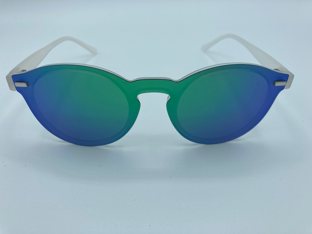 Blue Frosty Sunglasses